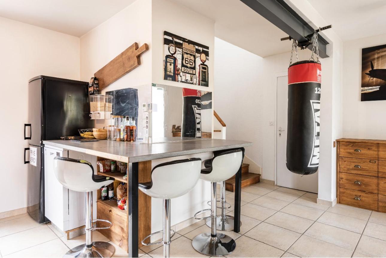 Villa Des Palmiers, Chambre 3, Lit Double Villeneuve-sur-Lot Exteriér fotografie